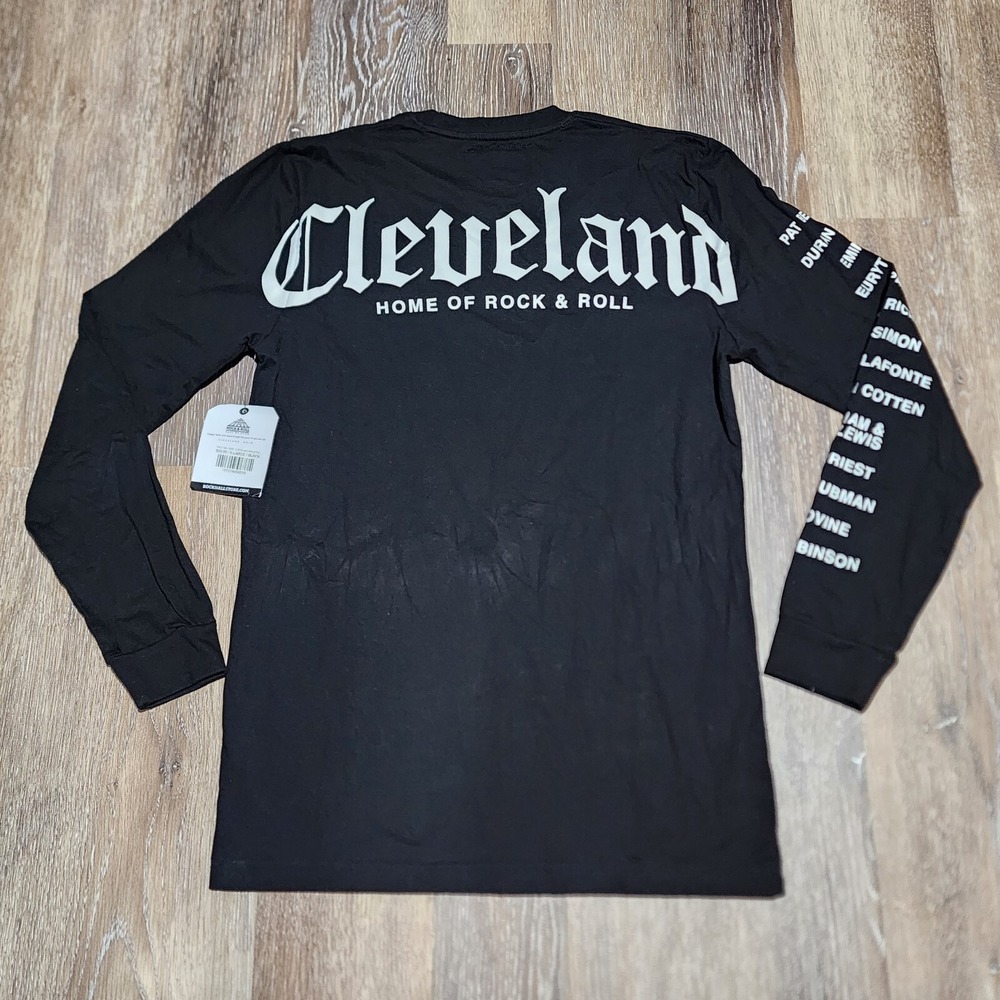 Rock And Roll Hall Of Fame Inductees 2022 Black Shirt Men's M EMINEM PARTON MORE